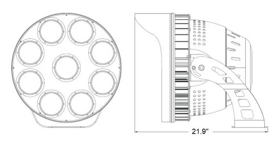 1,000w LED Stadium Light